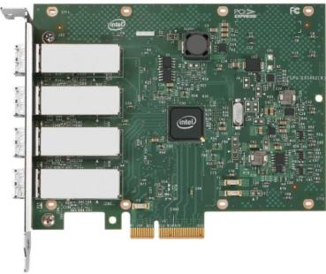 Intel Ethernet I350-F4 Server Adapter 4x 1000Base-SX PCIe 2.0 x4