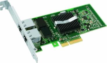 Intel PRO/1000 PT Server LAN-Adapter, 2x RJ-45, PCIe 1.0 x4 EXPI9402PT