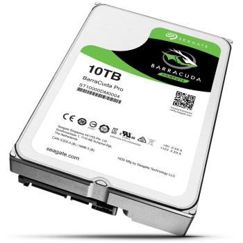 Seagate 10TB BarraCuda Pro ST10000DM0004 256MB 3.5" (8.9cm) SATA 6Gb/s