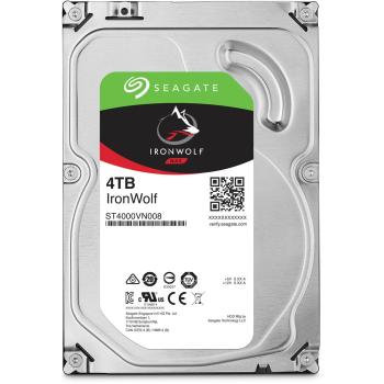 Seagate 4TB IronWolf ST4000VN008 64MB 3.5" (8.9cm) SATA 6Gb/s