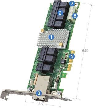 Intel RES3FV288 RAID Expander 9 Port PCIe 2.0 x4