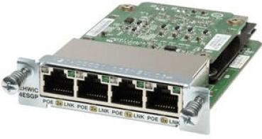 Cisco EHWIC-4ESG 4-Port 10/100/1000 Ethernet Switch