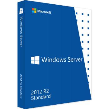 Microsoft Windows Server 2012 R2 Standard - 64-Bit - 2 CPUs OEM - DVD - Lizenz