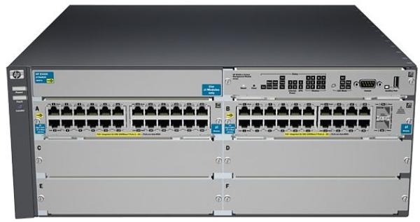 HP J9533A E5406-44G-PoE+/2XG-SFP+ v2 zl Switch Chassis