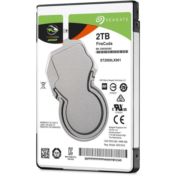 Seagate FireCuda 2TB ST2000LX001 128MB 2.5" (6.4cm) SATA 6Gb/s