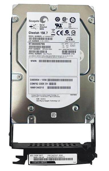 Fujitsu CA05954-1256 600GB 15K SAS 6G 3.5" ST3600057SS CA07237-E062