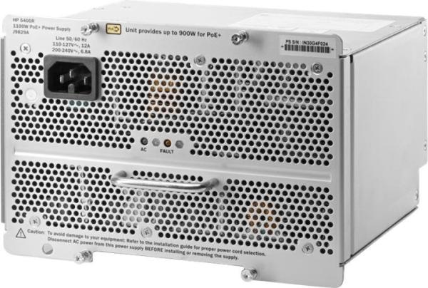 HPE Aruba 5400R 1100W POE+ ZL2 Power Supply (J9829A)