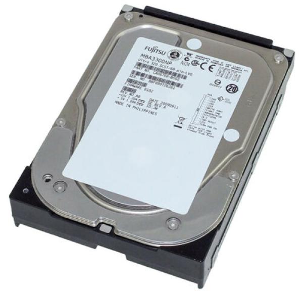 Fujitsu MBA3300NP 300GB 15K RPM SCSI 3.5" HDD 68 pin CA06708-B650