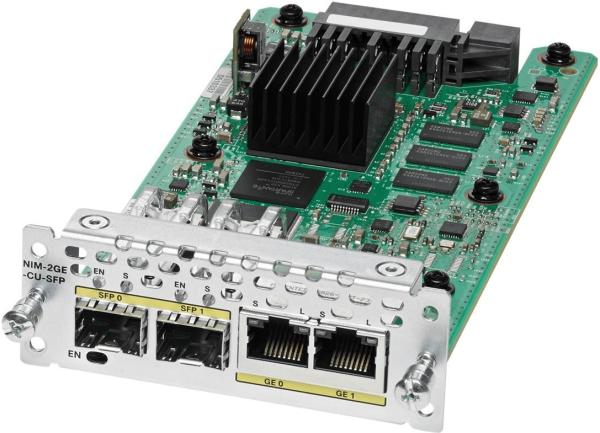 Cisco WAN Network Interface Module - Er­wei­te­rungs­mo­dul (NIM-2GE-CU-SFP=)